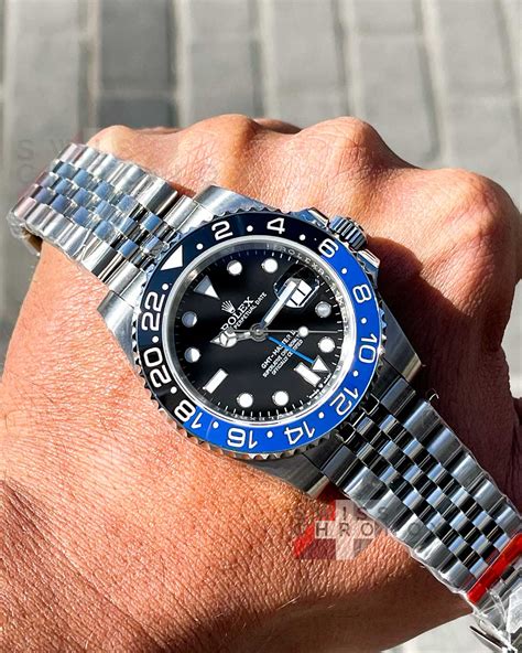 rolex gmt 2 batman jubilee|rolex batman gmt for sale.